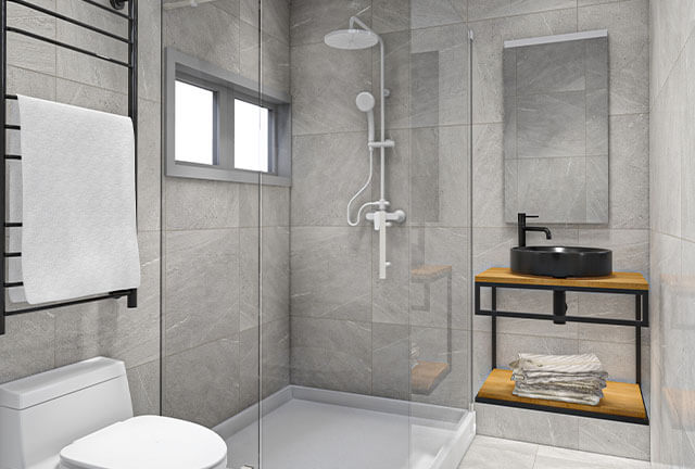 Baño de atara departamento 2
